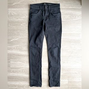 Men’s 7 FOR ALL MANKIND PAXTYN - Size 28 Black Skinny Jeans